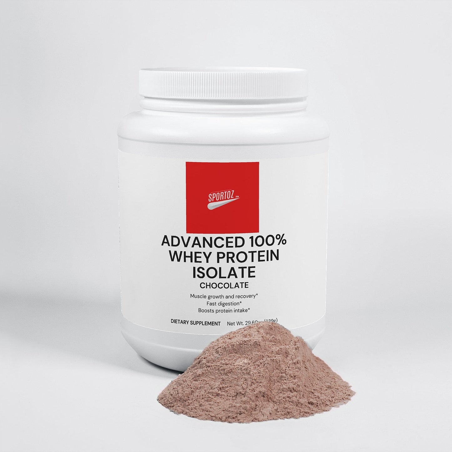 Advanced 100% Whey Protein Isolate (Chocolate) - Sportoz